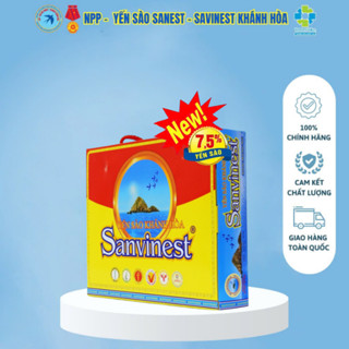 [Hộp 10 Lon] Nước Yến Sào Sanvinest Khánh Hòa (7,5%) Đóng Lon - Chính Hãng