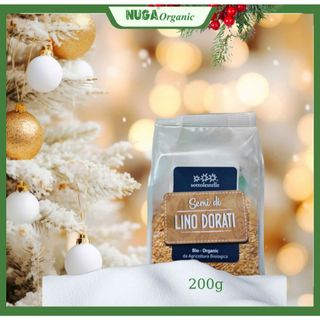 Hạt lanh hữu cơ được canh tác tại Ý (Organic Brown & Golden Flax Seeds) - Probios - 200g & 500g