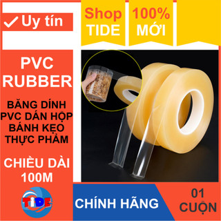  Băng dính PVC dán hộp thiếc hộp nhựa hộp đựng thực phẩm  hộp trà mứt bánh kẹo...  Băng keo PVC Dolphin viền nắp hộp 