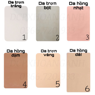 Da Giả Phun Xăm Trắng Trơn Không Bột