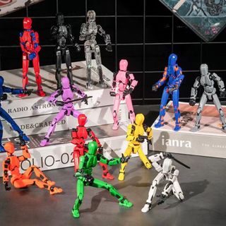 Đồ Chơi Lắp Ráp In 3D Mô Hình ROBOT FIGURE LUCKY DUMMY 13 Với Nhiều Màu Sắc Cho Bé Thỏa Sức Vui Đùa 89095