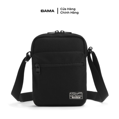 Túi đeo chéo mini nam nữ BAMA New Basic Shoulder Bag NB201 chống nước nhiều ngăn vải canvas đi chơi đi cafe