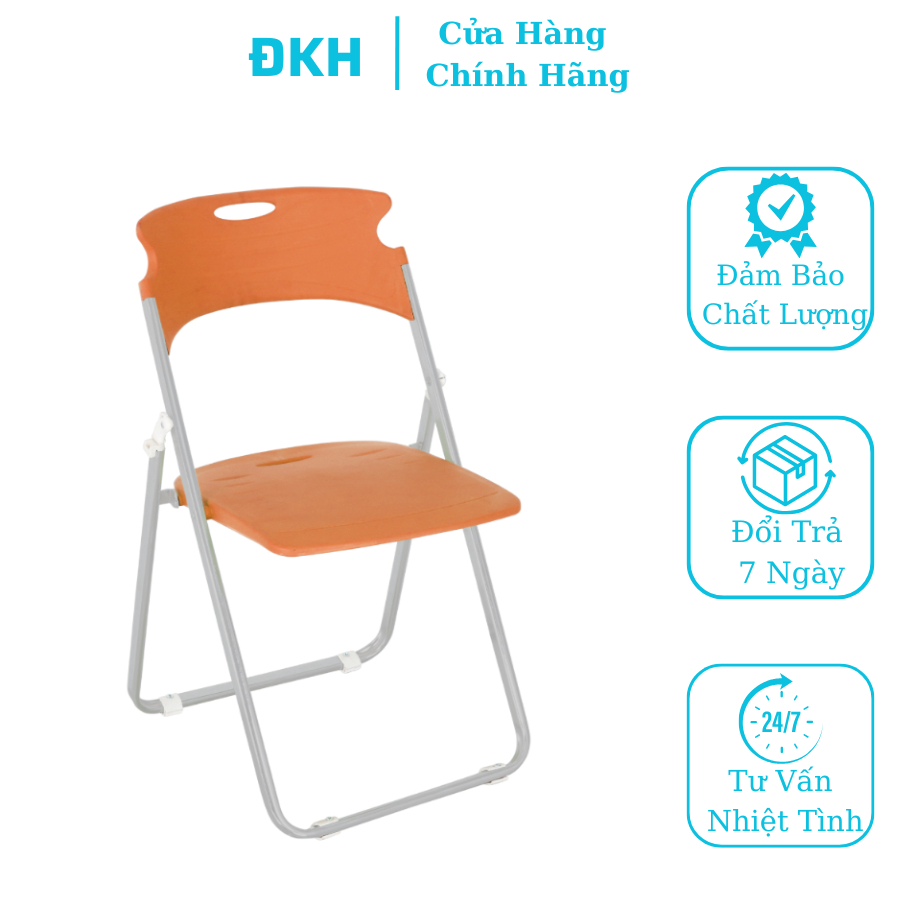 Ghế xếp G39 chân sắt sơn Qui Phúc