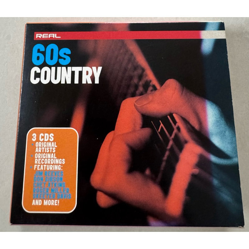 Boxset CD đã qua sử dụng: Real 60s Country (Nhạc Country / Đồng Quê)