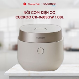 Nồi cơm điện tử Cuckoo CR-0685GW - Lòng nồi chống dính - Điều khiển cảm ứng - Dung tích 1.08L - Nội địa Hàn Quốc