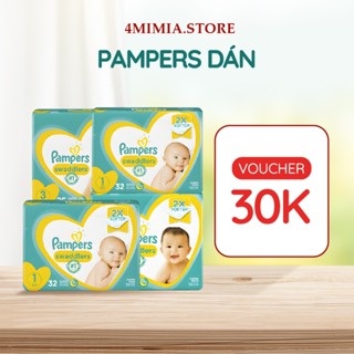 Bỉm Tã Dán Pampers Nội Địa Hàn/Âu Mỹ Baby Dry/ Swaddlers Thấm Hút Khô Thoáng Chống Hăm Các Size Cho Bé