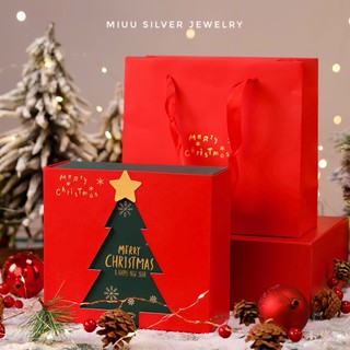  Hộp quà Giáng sinh quà tặng Noel trang sức bạc Miuu Silver 