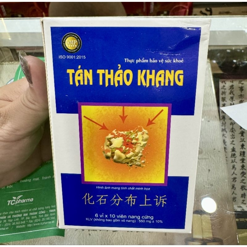 Tán thảo khang (đánh tan sỏi mật -sỏi thận)