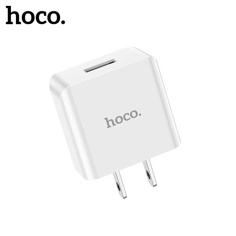 Củ sạc chính hãng Hoco 2.1A , cốc sạc tiện ích chất liệu cao cấp bộ sạc 10.5W chống cháy nổ dùng cho các dòng điện thoại