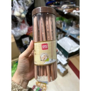 Hộp 50 chiếc Bút chì gỗ HB DELI cho bé đi học