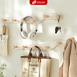 Móc treo quấn áo, đồ, túi sách, chìa khoá dán tường decor phòng ngủ thương hiệu UNLIMI- UM180