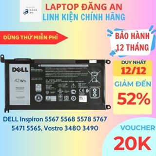 Pin Laptop DELL Inspiron 5567 5568 5578 5767 5368 5378 5379 5468 5471 5565, Vostro 3480 3490 WDX0R