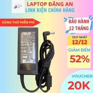 Sạc Laptop ASUS 19V 3.42A 65W / 45W / 90W - sạc Asus Chân To  Chân Nhỏ, sạc máy tính Asus Chính Hãng