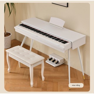  Đàn Piano Điện 88 Phím Nặng Cảm Ứng Lực - Kết Nối Bluetooth Piano Loại To Lớn Kéo Ra Kéo Vào IMOSHI IM7 
