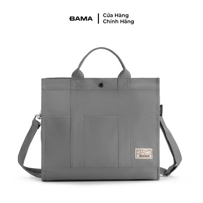 Túi tote nữ đi làm BAMA New Basic Totes NB802-M thời trang nhiều ngăn túi đeo chéo vải canvas đi học