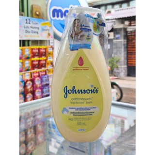 Sữa tắm gội toàn thân Johnson Baby chai 500ml