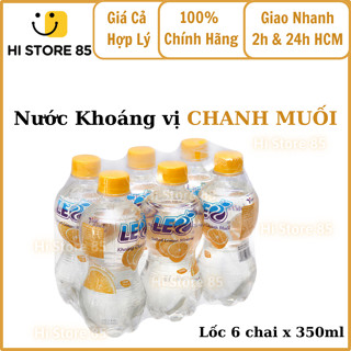 Lốc 6 chai x 350ml Nước Khoáng vị Chanh Muối. Hi Store 85.