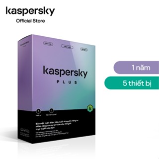 Phần mềm diệt virus Kaspersky Plus 5 Thiết bị/năm - Hàng chính hãng