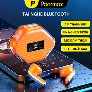  Tai nghe Bluetooth không dây nhét tai Poermax K8 âm thanh Hifi chất lượng cao 