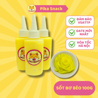 Sốt Bơ Vàng PIKA SNACK béo ngậy thơm ngon loại 100g - Ăn Vặt Hà Nội - BOCHAI90G