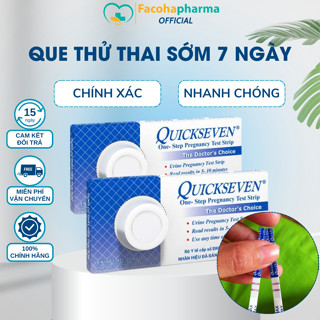  Que thử thai sớm chính xác sau 7 ngày từ lúc QH tiện lợi 