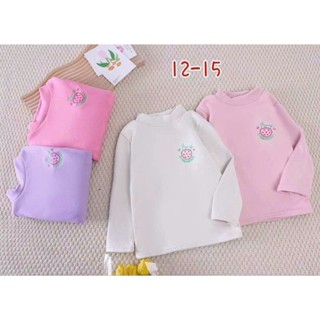 Áo nỉ giữ nhiệt cho bé siêu ấm, áo giữ nhiệt cho bé, áo giữ nhiệt bé trai bé gái, áo cổ 3cm cho bé, áo lót lông size nhí