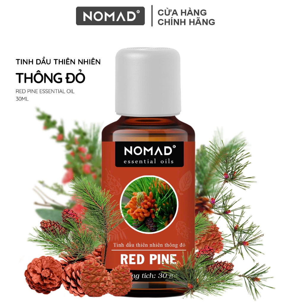 Tinh Dầu Thông Đỏ Nomad Essential Oil - Red Pine
