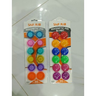  DEAL SỐCCombo 12 Cái Nam Châm Hình Tròn  6 Màu Mỗi Màu 2 Cái  SIÊU RẺ SIÊU ĐẸP SIÊU DÍNH 