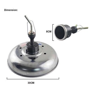 ĐÈN SƯỞI DÙNG KHÍ BIOGAS 750W ( phục vụ chăn nuôi ) khóa ga kim loại, họng đốt inox