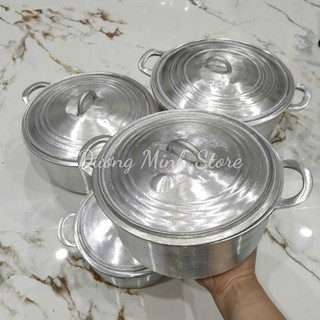 Nồi gang kho cá, nấu cơm. Nồi gang bóng