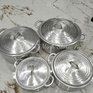 Nồi gang kho cá, nấu cơm. Nồi gang bóng