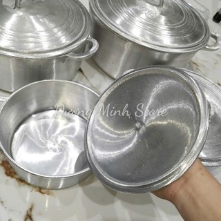 Nồi gang kho cá, nấu cơm. Nồi gang bóng