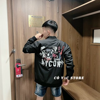 Áo Khoác Nam Nữ DSQ ICON CÚN FULL Mẫu Đẹp Nhất-Áo GIÓ DSQ ICON Unisex Nam Nữ Bản Cao Cấp 2 Lớp Đẳng Cấp
