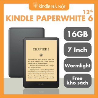 Máy đọc sách Kindle Paperwhite 6 & Paperwhite 5 tặng kho sách 100k cuốn - Kindle PPW6