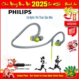 Tai nghe thể thao cho tuổi trung niên philips shq4300lf/00
