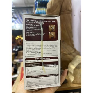 Cà Phê Phố Đen Đá (10 gói x 16g) - Hàng Tách KM có dính Keo