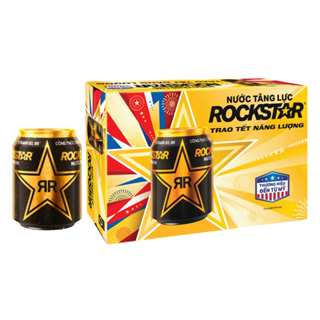 Thùng 24 lon nước tăng lực Rockstar 250ml