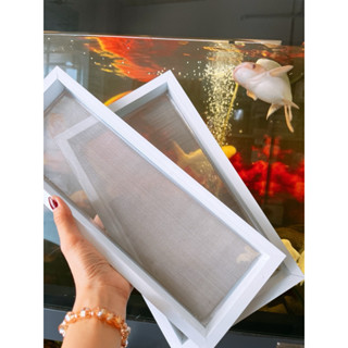 khay lọc tách phân, khay hứng phân, khay lọc cặn bẩn hồ cá, lưới inox 304