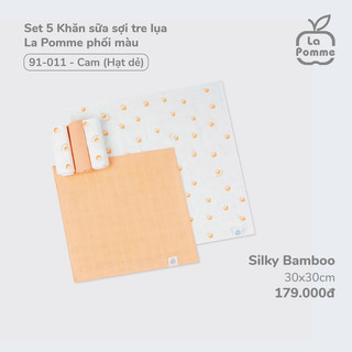 Khăn sữa sợi tre lụa Lapomme