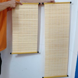 Mành tre trơn có suốt treo 2 đầu trang trí lễ Tết, làm phông chụp hình, decor Tết, mành tre giá rẻ