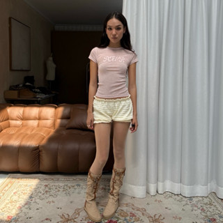 ÁO THUN ÔM XUYÊN THẤU PAPER TOP