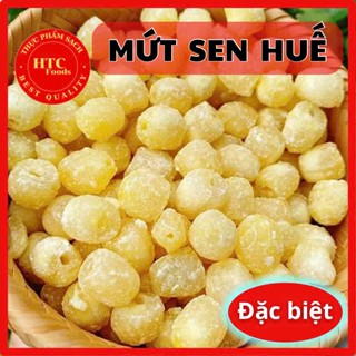 Mứt hạt sen Huế mứt Tết đặc biệt nhà làm siêu ngon, mứt thơm béo bùi ít đường, mứt trái cây HTC Food