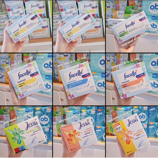 (Hàng bay Đủ Bill Đức) BĂNG VỆ SINH TAMPON ĐỨC (OB, JESSA, FACELLE)