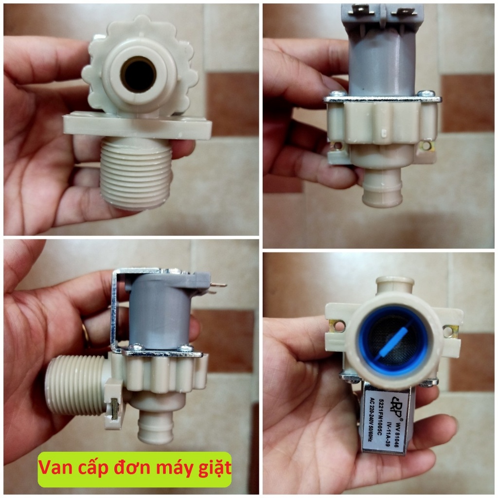 Van cấp nước đơn máy giặt LG cửa đứng
