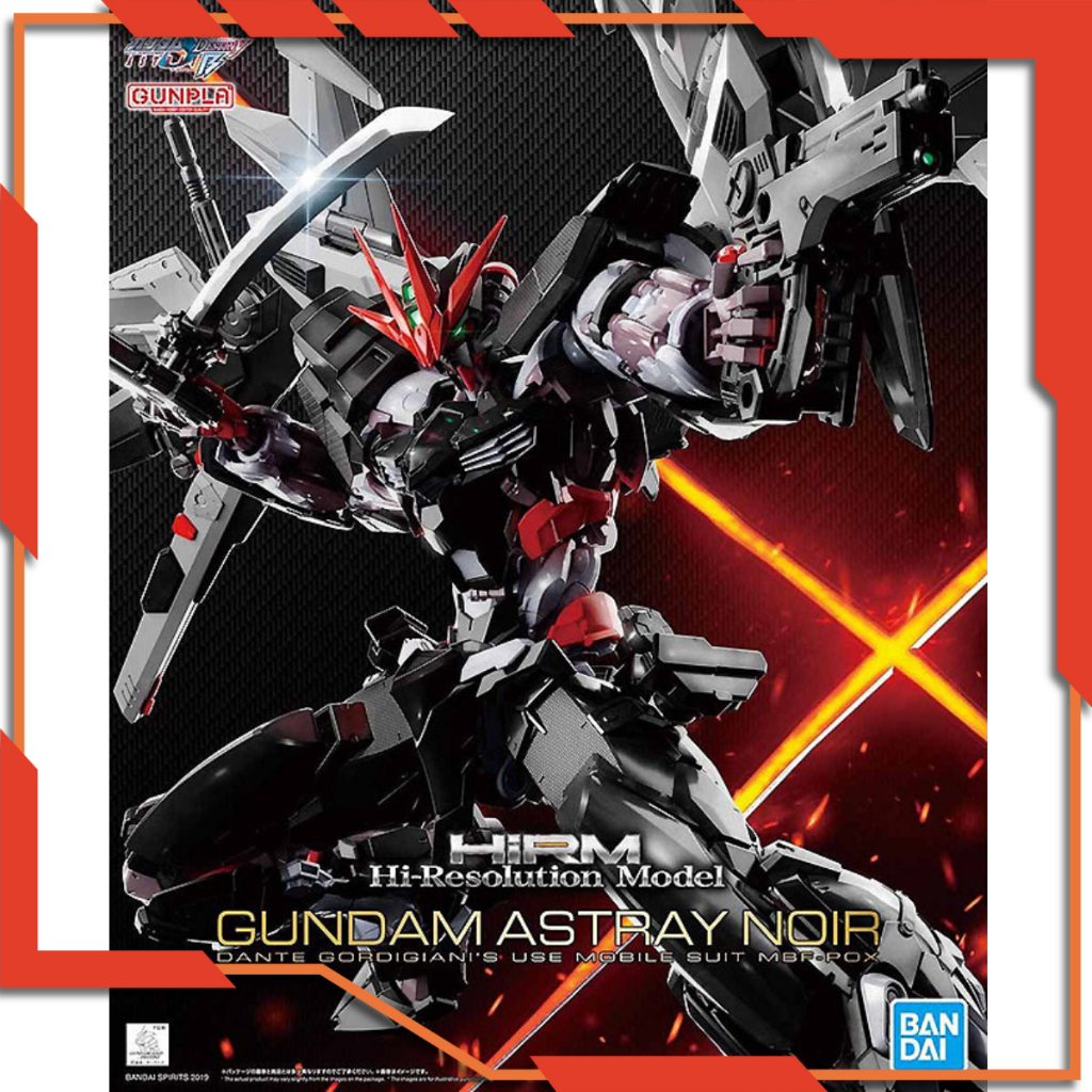 [HÀNG SẴN] Mô hình lắp ráp HiRM Hi-Resolution Model Gundam Astray Noir tỉ lệ 1/100 - Chính hãng Band
