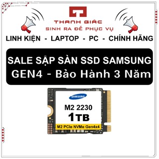 Ổ cứng SSD 1TB/512GB/256GB M2 2230 PCIe NVMe/ Samsung/ SK hynix/ Western Digital - Bảo Hành 3 Năm