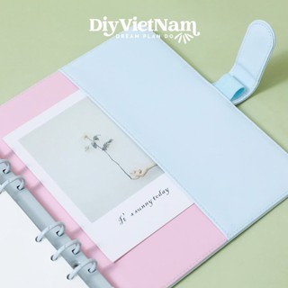 SỔ CÒNG PLANNER DA A5 (KÈM GIẤY FREENOTE)