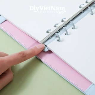 SỔ CÒNG PLANNER DA A5 (KÈM GIẤY FREENOTE)