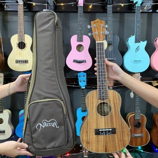 ĐÀN UKULELE CONCERT 23INCH NATIVA ĐẬM - GỖ ĐIỆP