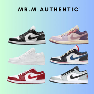 [CHÍNH HÃNG] Giày Nike Air Jordan 1 Low 'Gym Red White' 553558-611